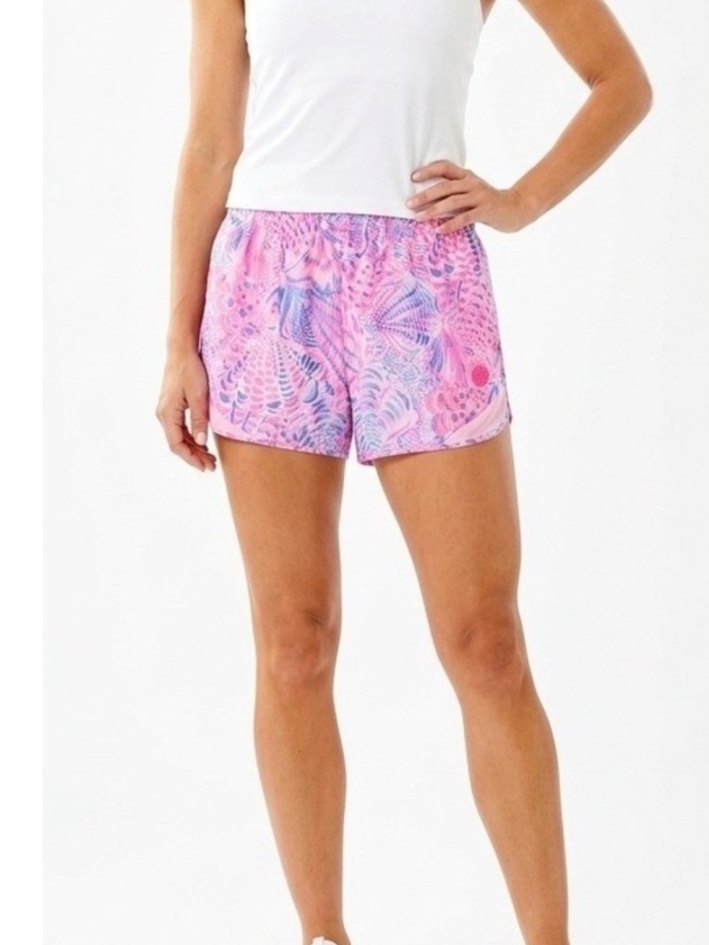 Lilly Pulitzer Luxletic Shorts Size XS - Picture 2 of 5
